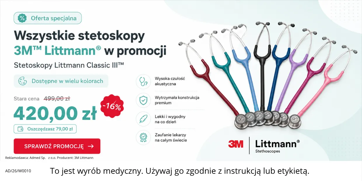 Promocja Stetoskop internistyczny 3M Littmann