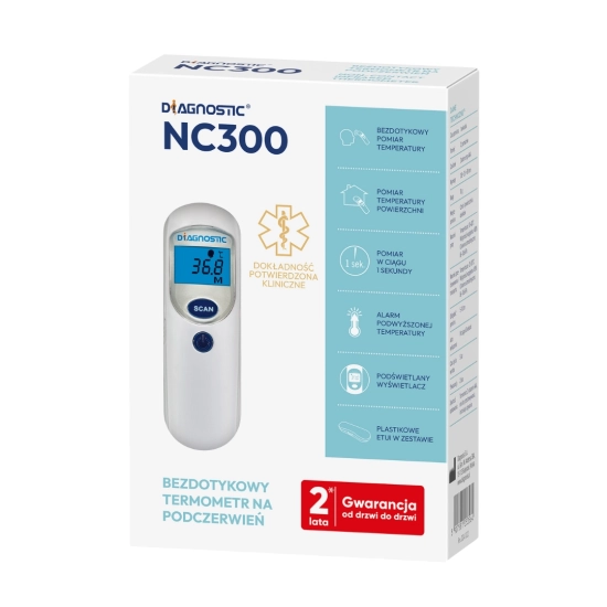 Termometr bezdotykowy na podczerwień NC300 Diagnostic